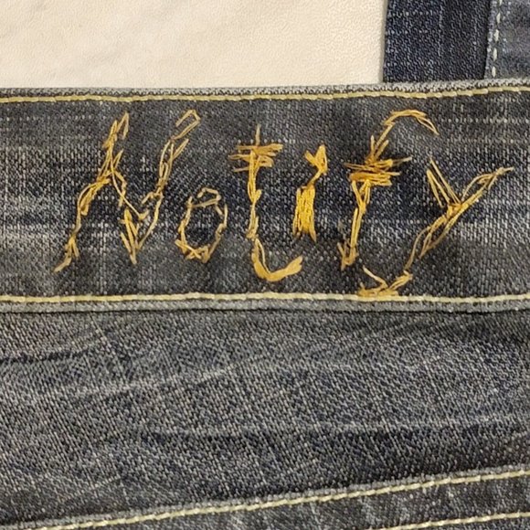 Notify Womens Blue Dark Wash Boot Cut Jeans 28 x 42 - Picture 9 of 11